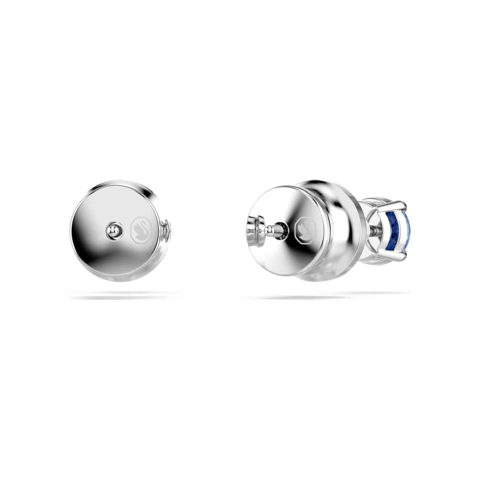 Orecchini punto luce di cristallo azzurro Swarovski MISURA UNICA
