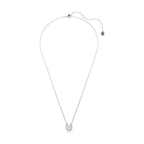 Collana Swarovski ferro di cavallo con cristalli e perle MISURA UNICA