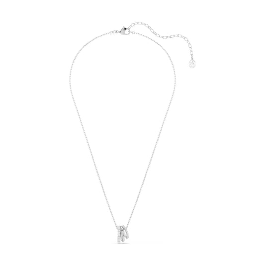 Collana Swarovski con mini pendenti a cerchio e cristalli MISURA UNICA