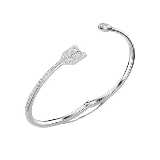 Bracciale rigido Swarovski freccia di cupido con cristalli cry 17 cm