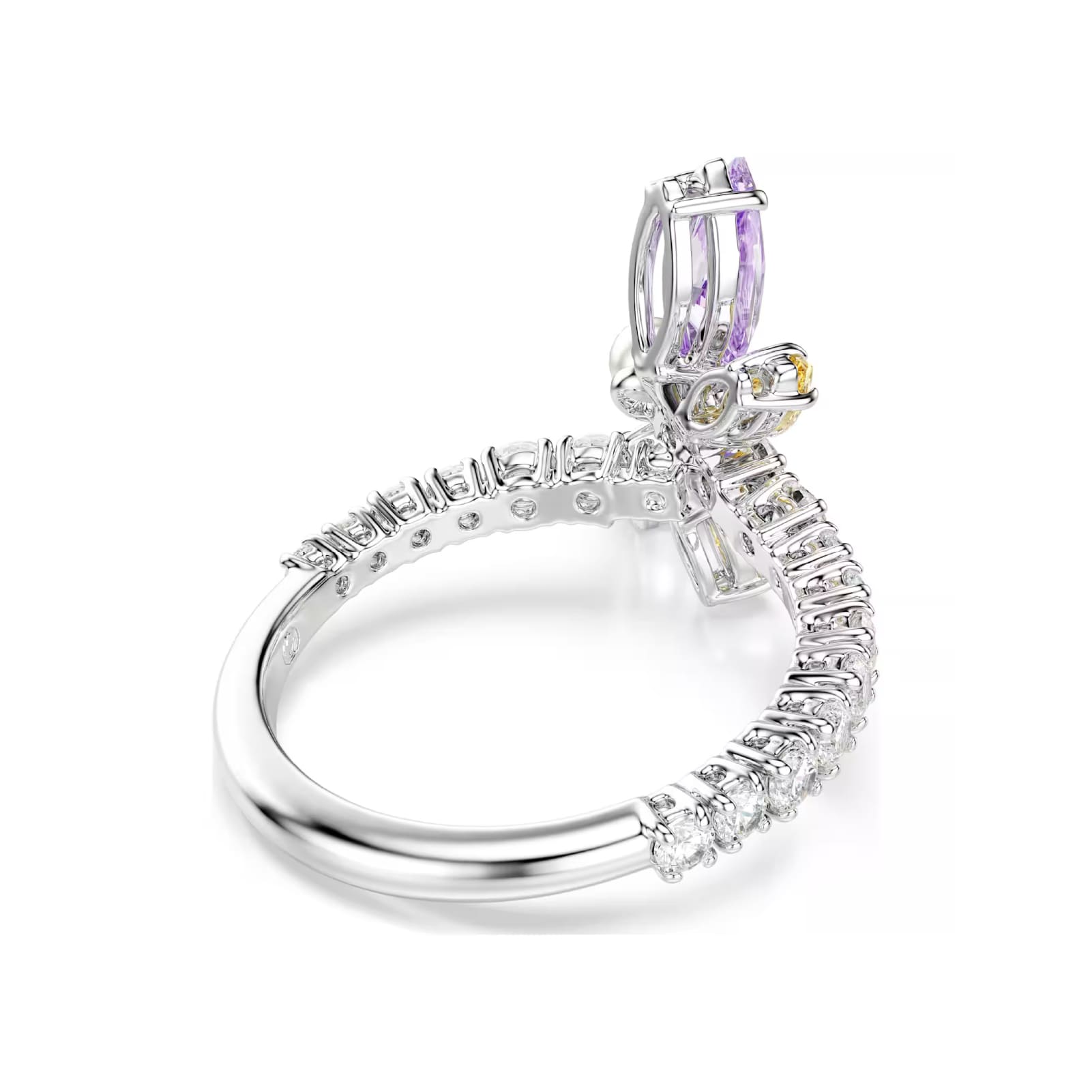 Anello Ariana Grande x Swarovski rodiato libellula multicolor 15