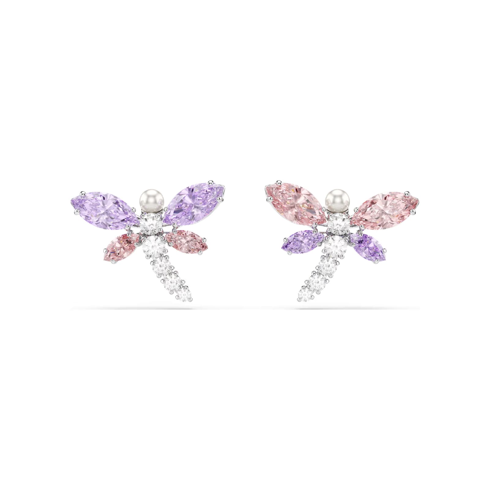 Orecchini lobo Ariana Grande x Swarovski con libellula piccola