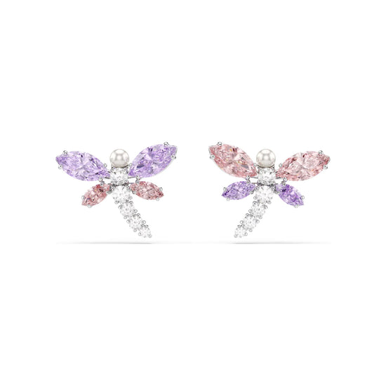 Orecchini lobo Ariana Grande x Swarovski con libellula piccola MISURA UNICA