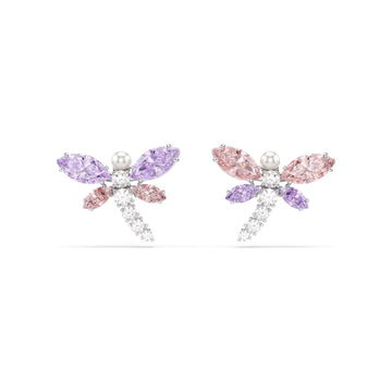 Orecchini lobo Ariana Grande x Swarovski con libellula piccola MISURA UNICA