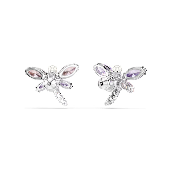 Orecchini lobo Ariana Grande x Swarovski con libellula piccola MISURA UNICA