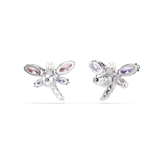 Orecchini lobo Ariana Grande x Swarovski con libellula piccola MISURA UNICA