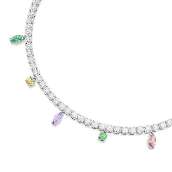 Collana girocollo Ariana Grande x Swarovski color pastello MISURA UNICA