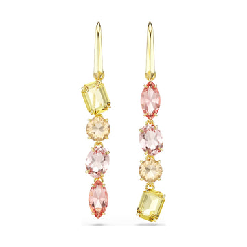 Orecchini pendenti Swarovski Gema con cristalli colorati MISURA UNICA