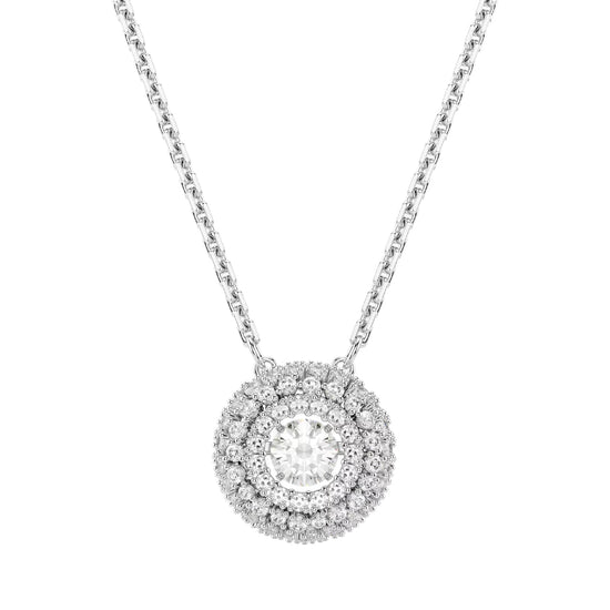Collana pendente Swarovski Sublima lega argento e zirconi MISURA UNICA