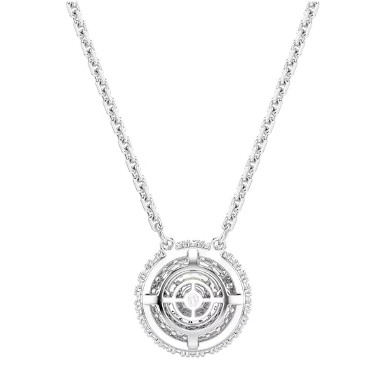 Collana pendente Swarovski Sublima lega argento e zirconi MISURA UNICA
