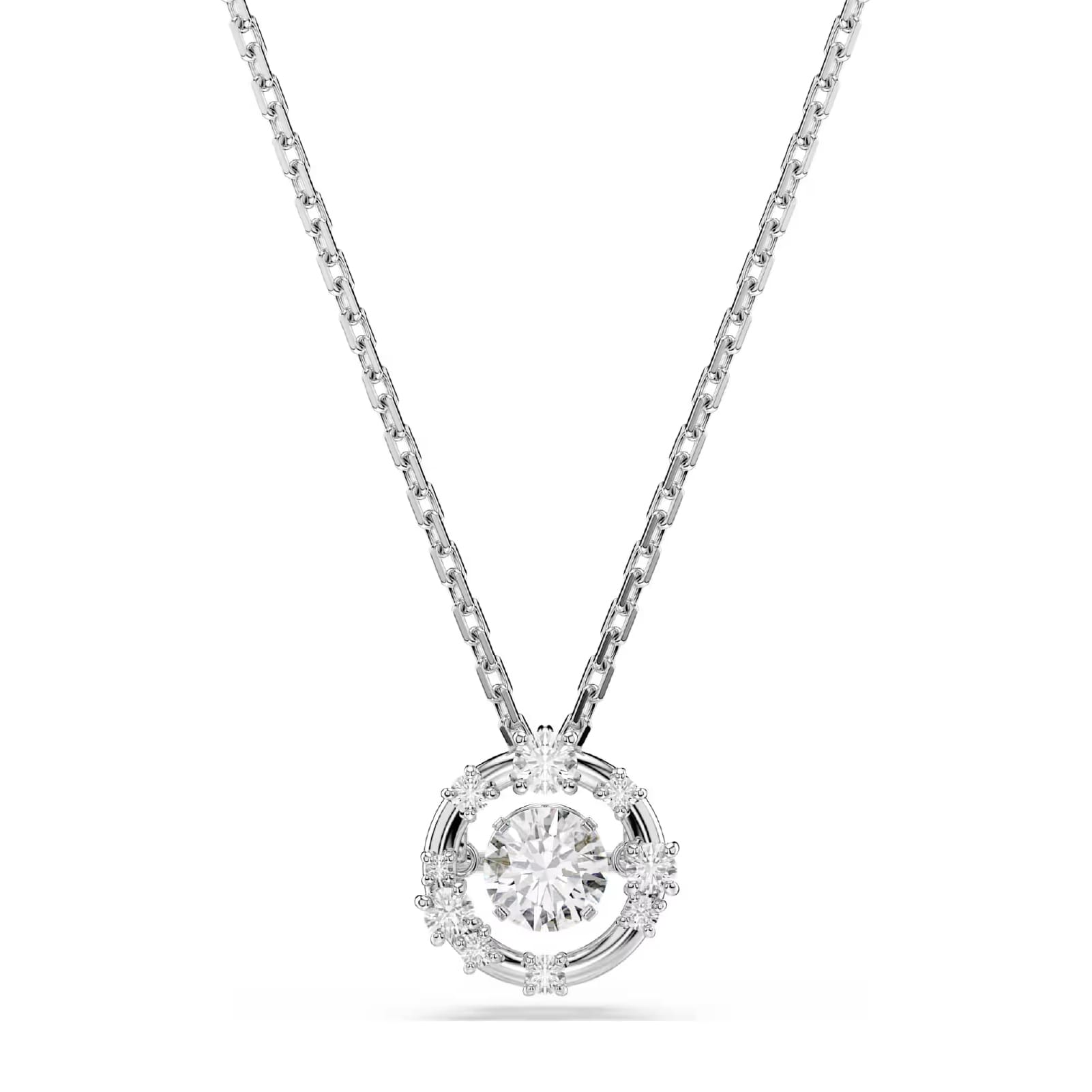 Collana pendente Swarovski Constella con zircone e cristalli MISURA UNICA