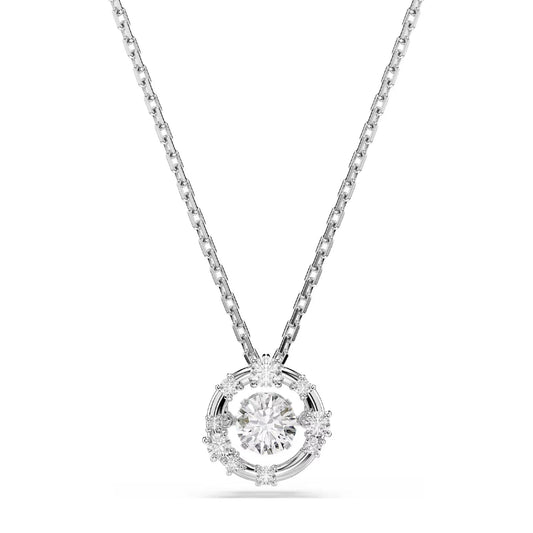 Collana pendente Swarovski Constella con zircone e cristalli MISURA UNICA