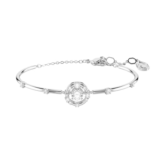 Bracciale bangle Swarovski Constella con cristallo centrale 16 cm