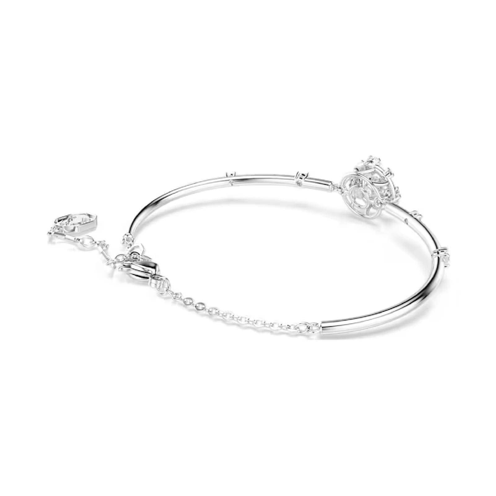 Bracciale bangle Swarovski Constella con cristallo centrale 16 cm