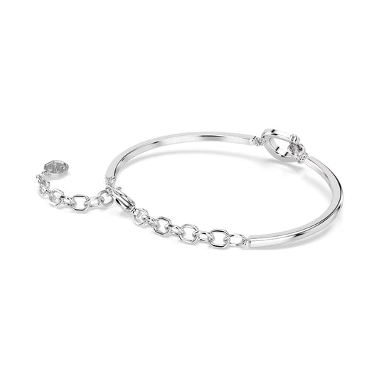 Bracciale Swarovski con ferro di cavallo centrale e cristalli 15,5 cm