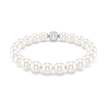 Bracciale Swarovski Matrix con Crystal Pearls e cristalli 20 cm