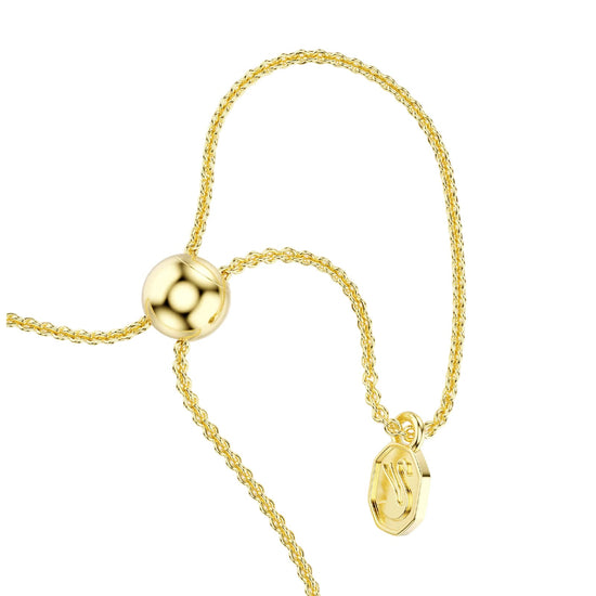 Bracciale regolabile Swarovski Mesmera lega dorata e zirconi REGOLABILE
