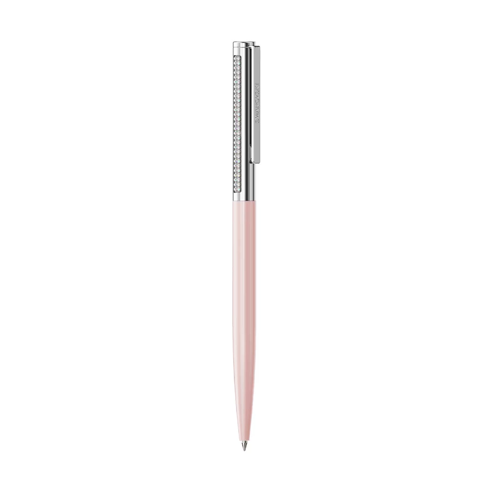 Penna a sfera Swarovski Matrix Tennis laccato rosa MISURA UNICA