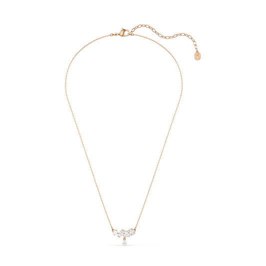 Collana catena Swarovski Mesmera lega oro rosa e zirconi MISURA UNICA