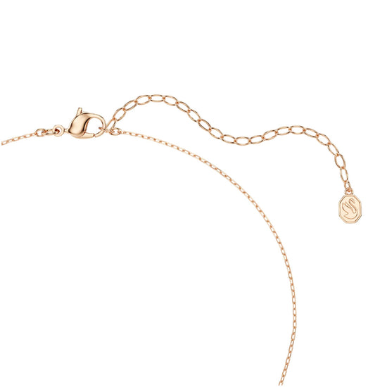 Collana catena Swarovski Mesmera lega oro rosa e zirconi MISURA UNICA