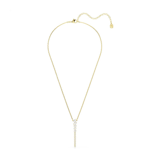Collana pendente Swarovski Mesmera lega dorata e zirconi MISURA UNICA