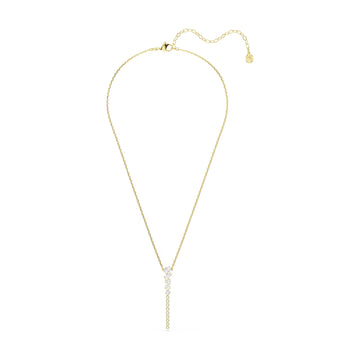 Collana pendente Swarovski Mesmera lega dorata e zirconi MISURA UNICA