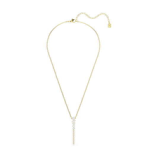 Collana pendente Swarovski Mesmera lega dorata e zirconi MISURA UNICA
