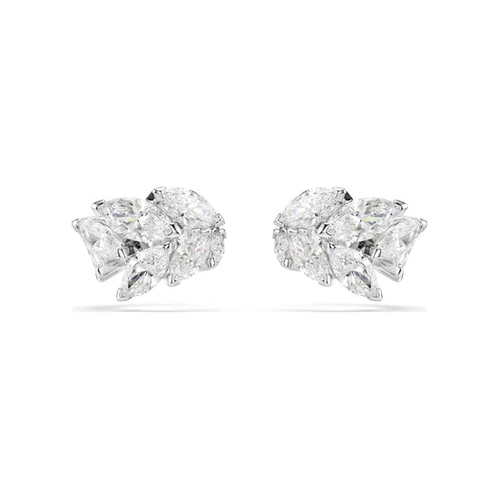 Orecchini ear cuff Swarovski Mesmera lega argento e zirconi MISURA UNICA