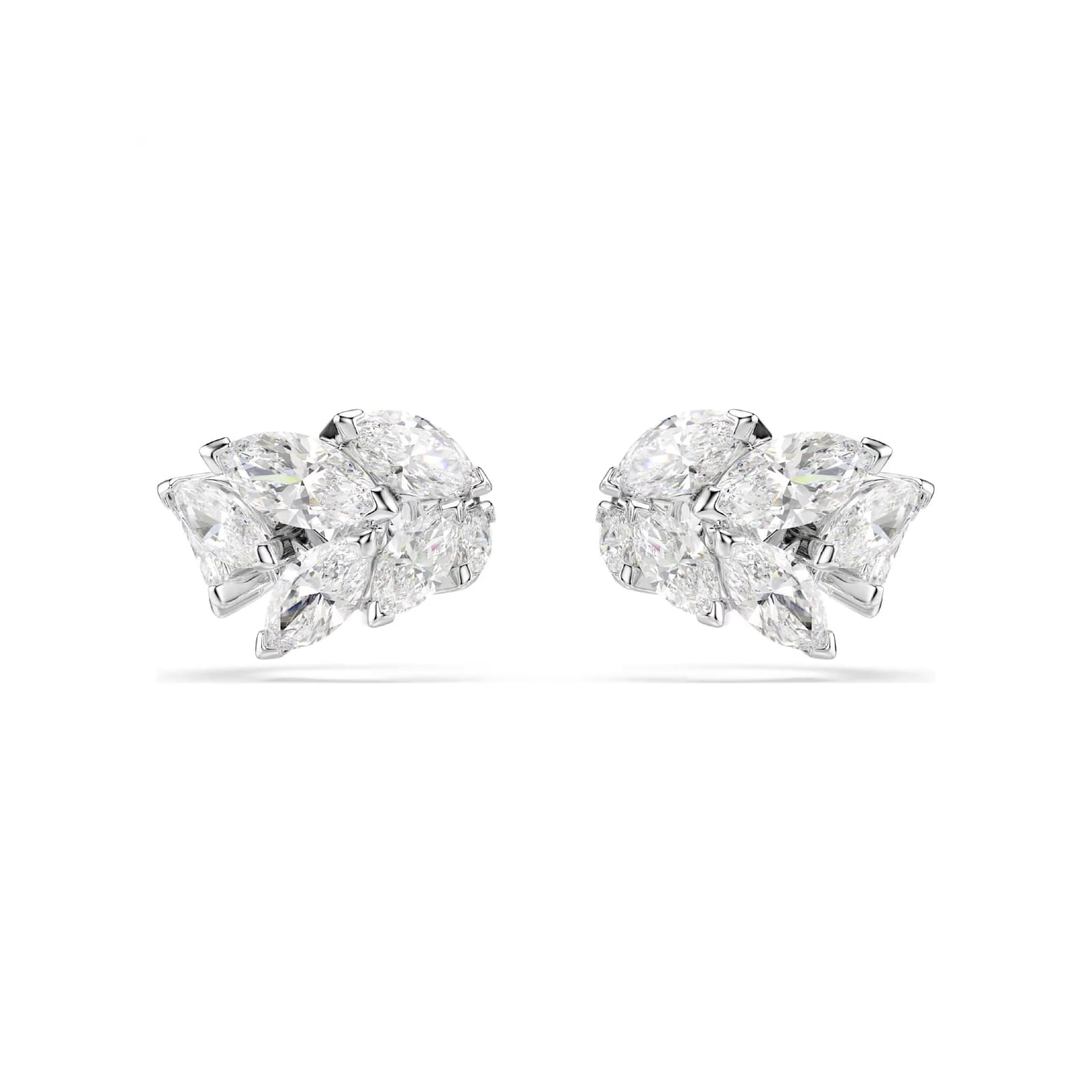 Orecchini ear cuff Swarovski Mesmera lega argento e zirconi MISURA UNICA