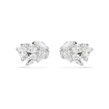 Orecchini ear cuff Swarovski Mesmera lega argento e zirconi MISURA UNICA