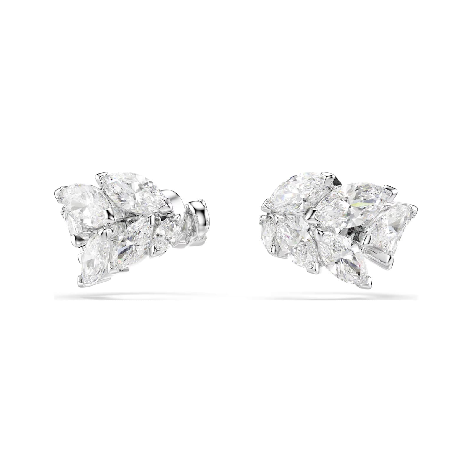 Orecchini ear cuff Swarovski Mesmera lega argento e zirconi MISURA UNICA