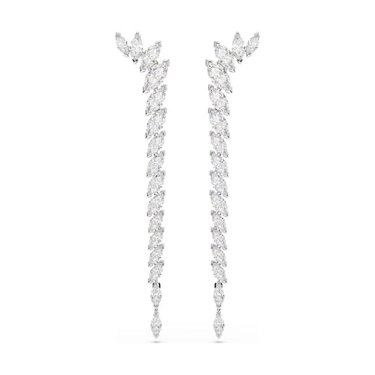 Orecchini pendenti Swarovski Mesmera lega argento e zirconi MISURA UNICA
