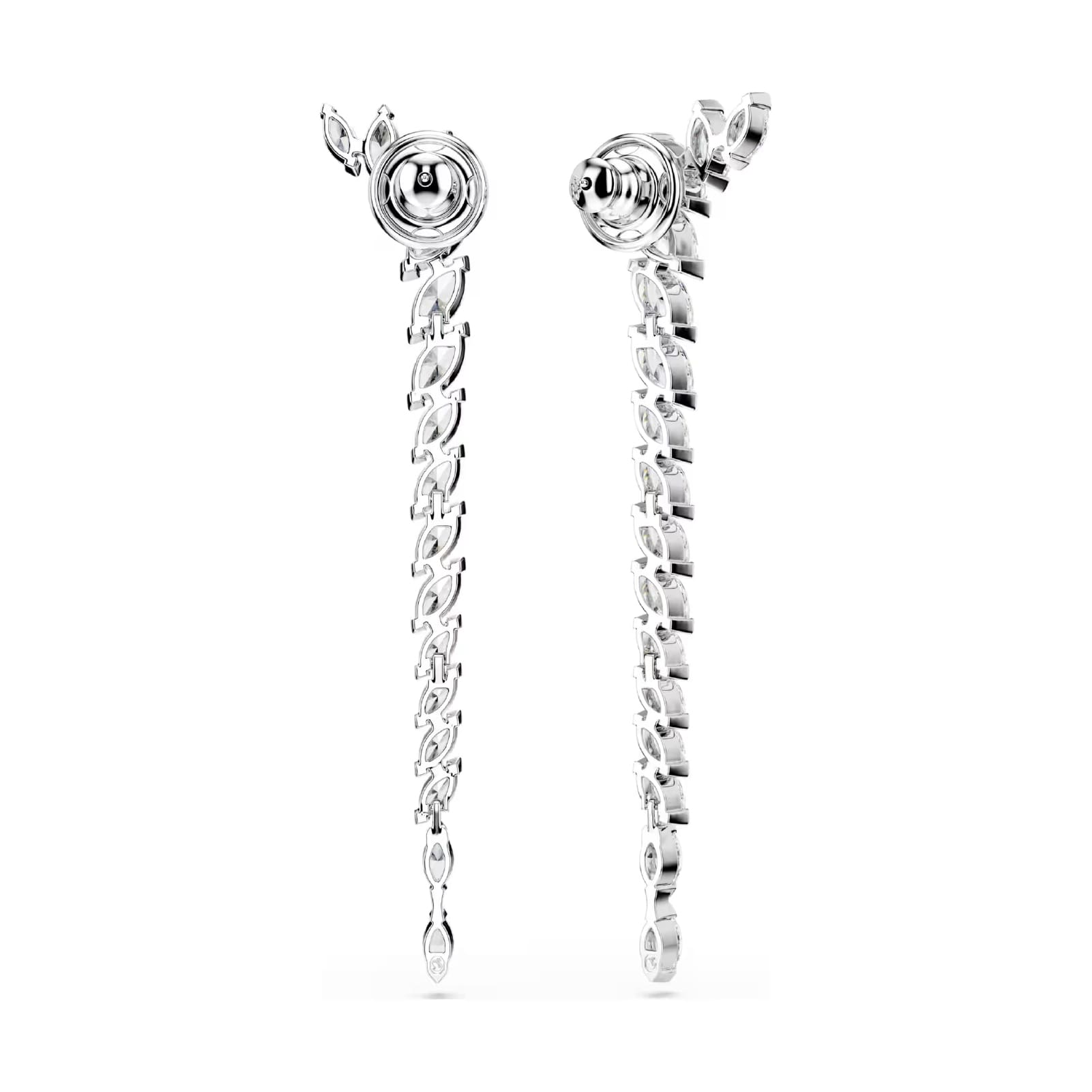 Orecchini pendenti Swarovski Mesmera lega argento e zirconi MISURA UNICA
