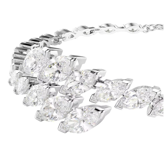 Bracciale Swarovski Mesmera lega argento e zirconi Regolabile 15,5-20 cm