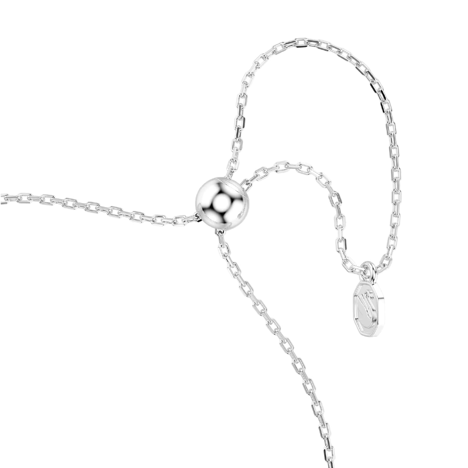 Bracciale regolabile Swarovski Mesmera lega argento zirconi REGOLABILE
