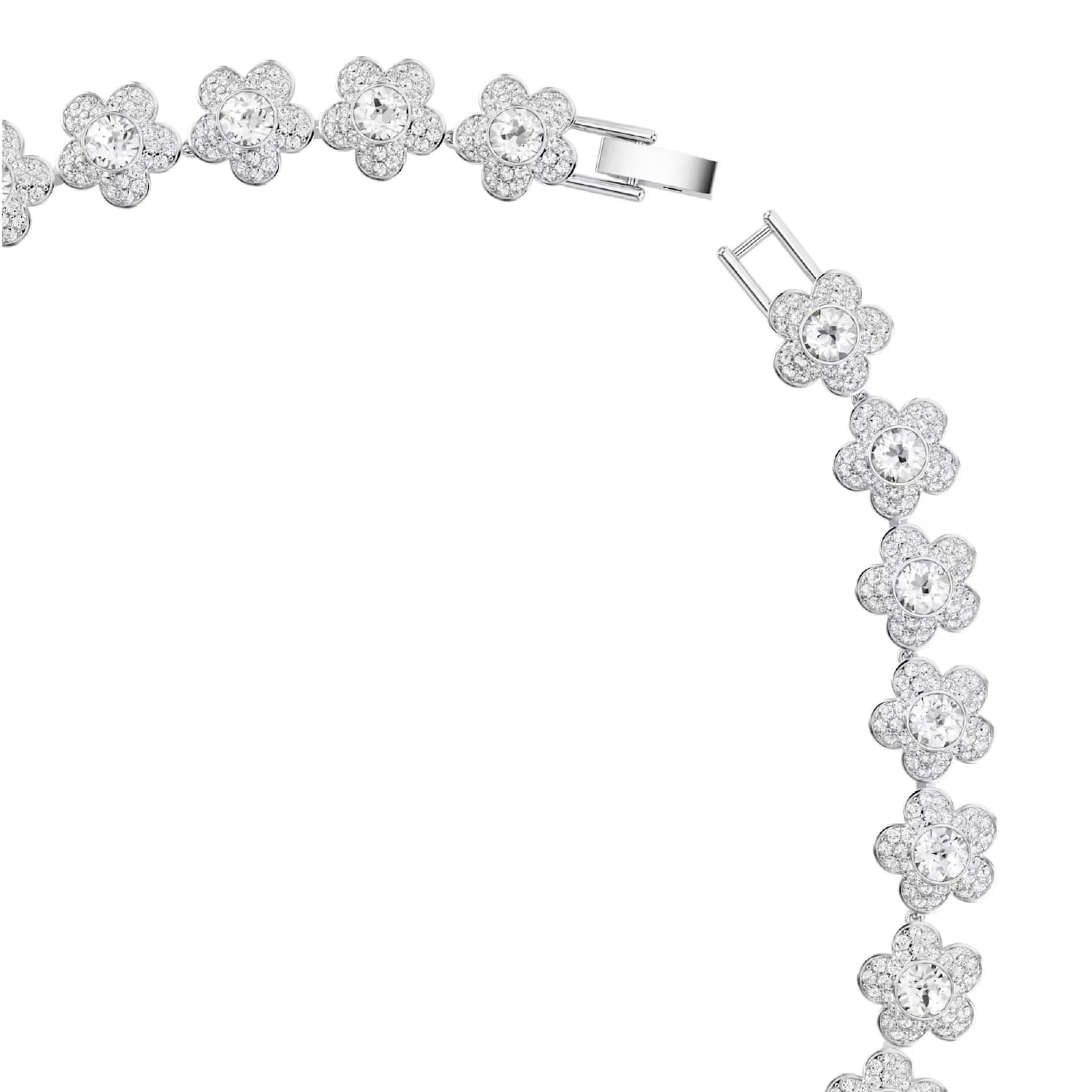 Collana girocollo Ariana Grande x Swarovski con fiori bianchi MISURA UNICA