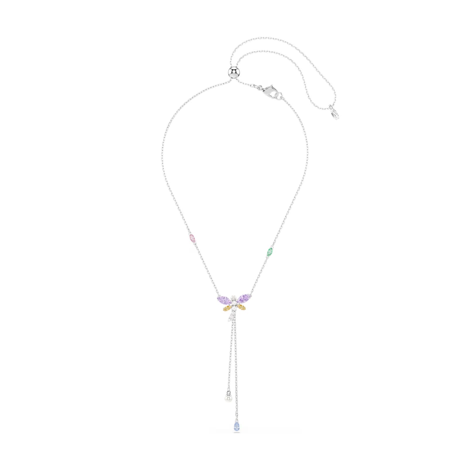 Collana a Y Ariana Grande x Swarovski con pendenti libellula MISURA UNICA