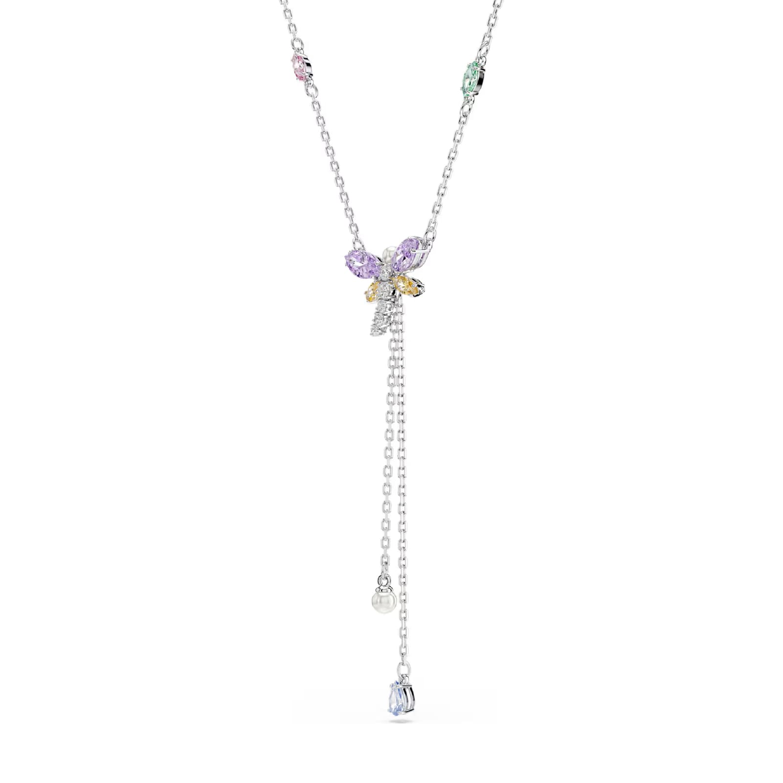 Collana a Y Ariana Grande x Swarovski con pendenti libellula MISURA UNICA