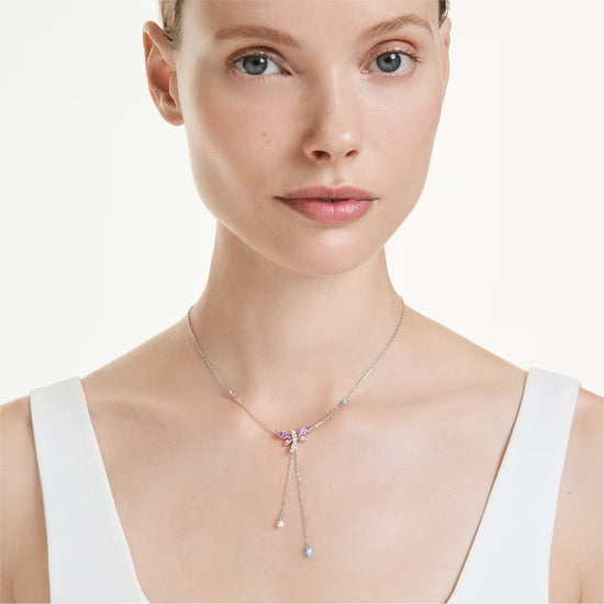 Collana a Y Ariana Grande x Swarovski con pendenti libellula MISURA UNICA