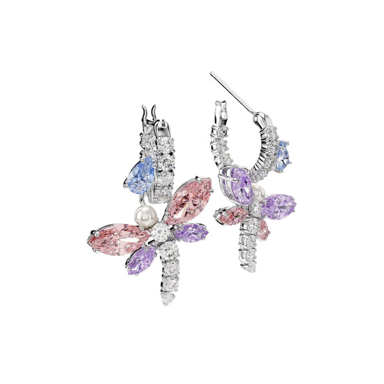 Orecchini pendenti Ariana Grande x Swarovski con libellula MISURA UNICA