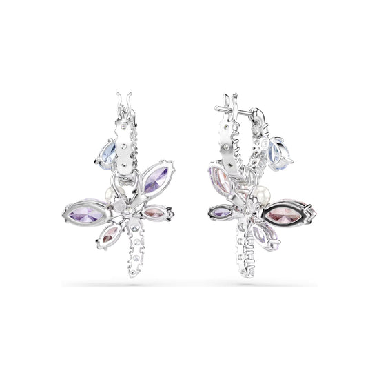 Orecchini pendenti Ariana Grande x Swarovski con libellula MISURA UNICA