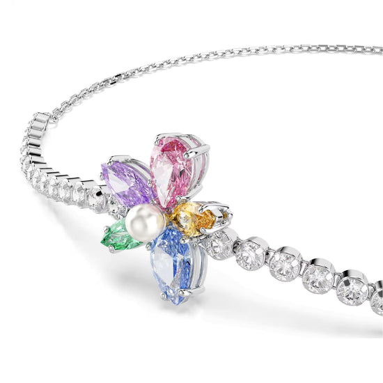 Bracciale catena Ariana Grande x Swarovski fiore multicolor REGOLABILE