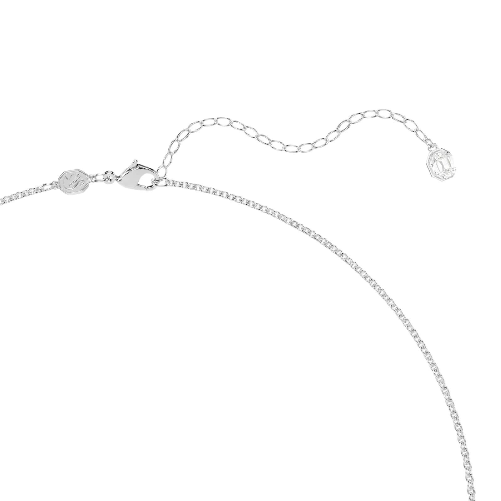 Collana catena Swarovski Vienna lega argento e zirconi MISURA UNICA
