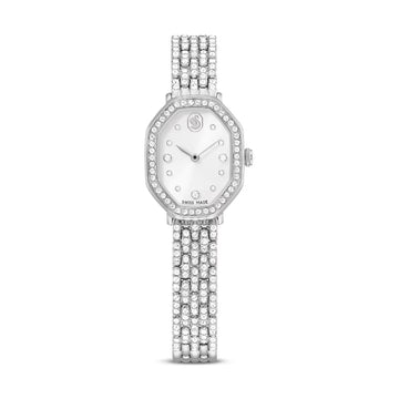 Orologio Swarovski Dextera octagon in acciaio e cristalli MISURA UNICA