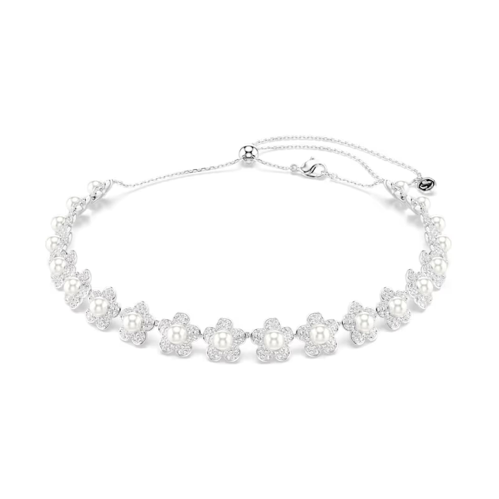 Collana girocollo Ariana Grande x Swarovski con fiori e perle