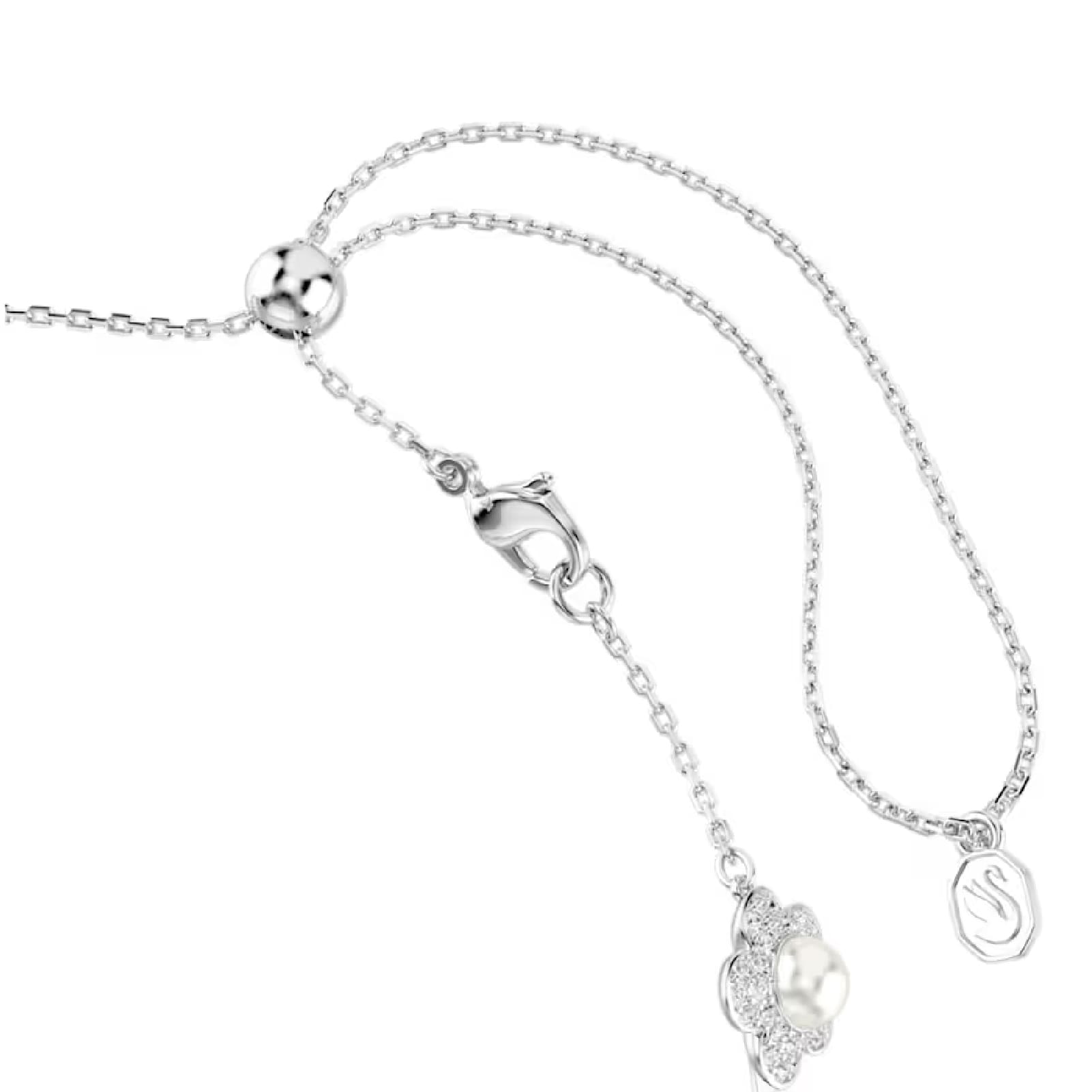 Collana girocollo Ariana Grande x Swarovski con fiori e perle MISURA UNICA