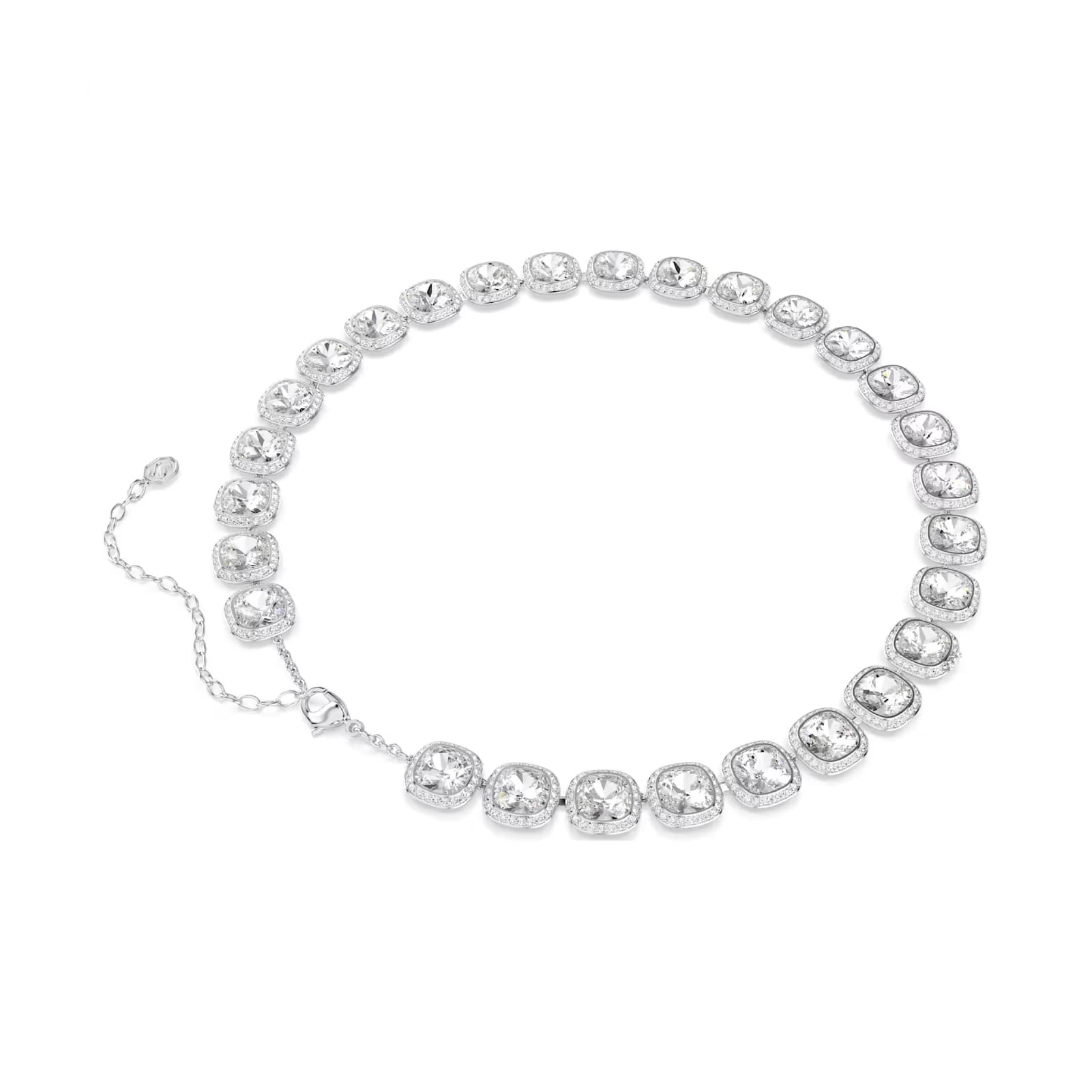 Collana girocollo Swarovski Una Angelic lega cristalli MISURA UNICA