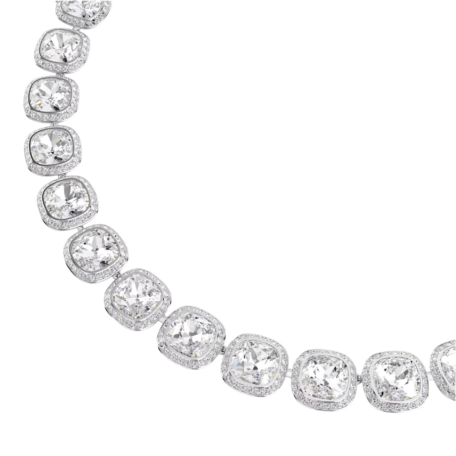 Collana girocollo Swarovski Una Angelic lega cristalli MISURA UNICA