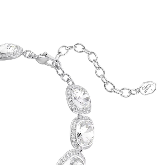 Bracciale Swarovski Una Angelic lega argento e cristalli Regolabile 15,5-20 cm