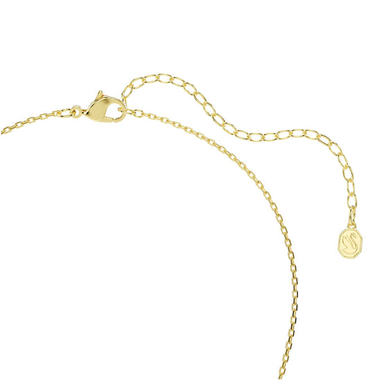 Collana pendente Swarovski Imber lega oro cristalli colorati MISURA UNICA